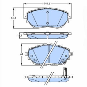 Δισκόφρενα  ZTEC+ για Toyota